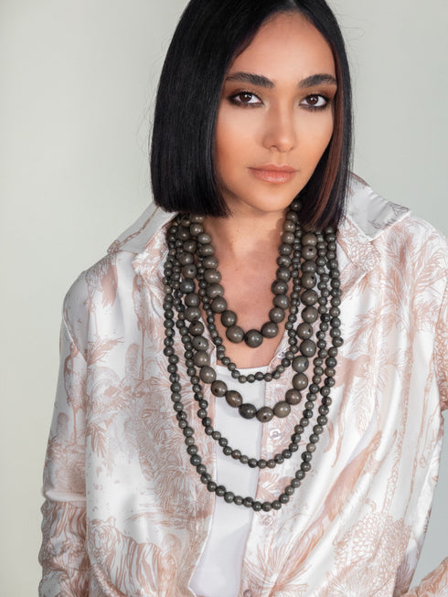Acai Long Necklace Assorted Colors